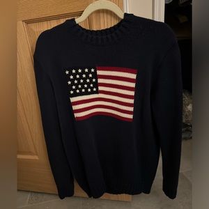 Brandy Melville Flag Sweater